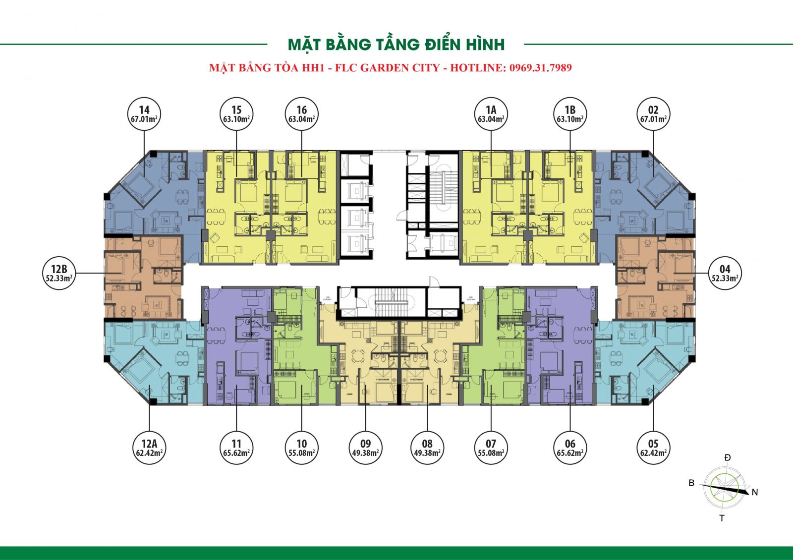 mặt bằng flc đại mỗ hh1