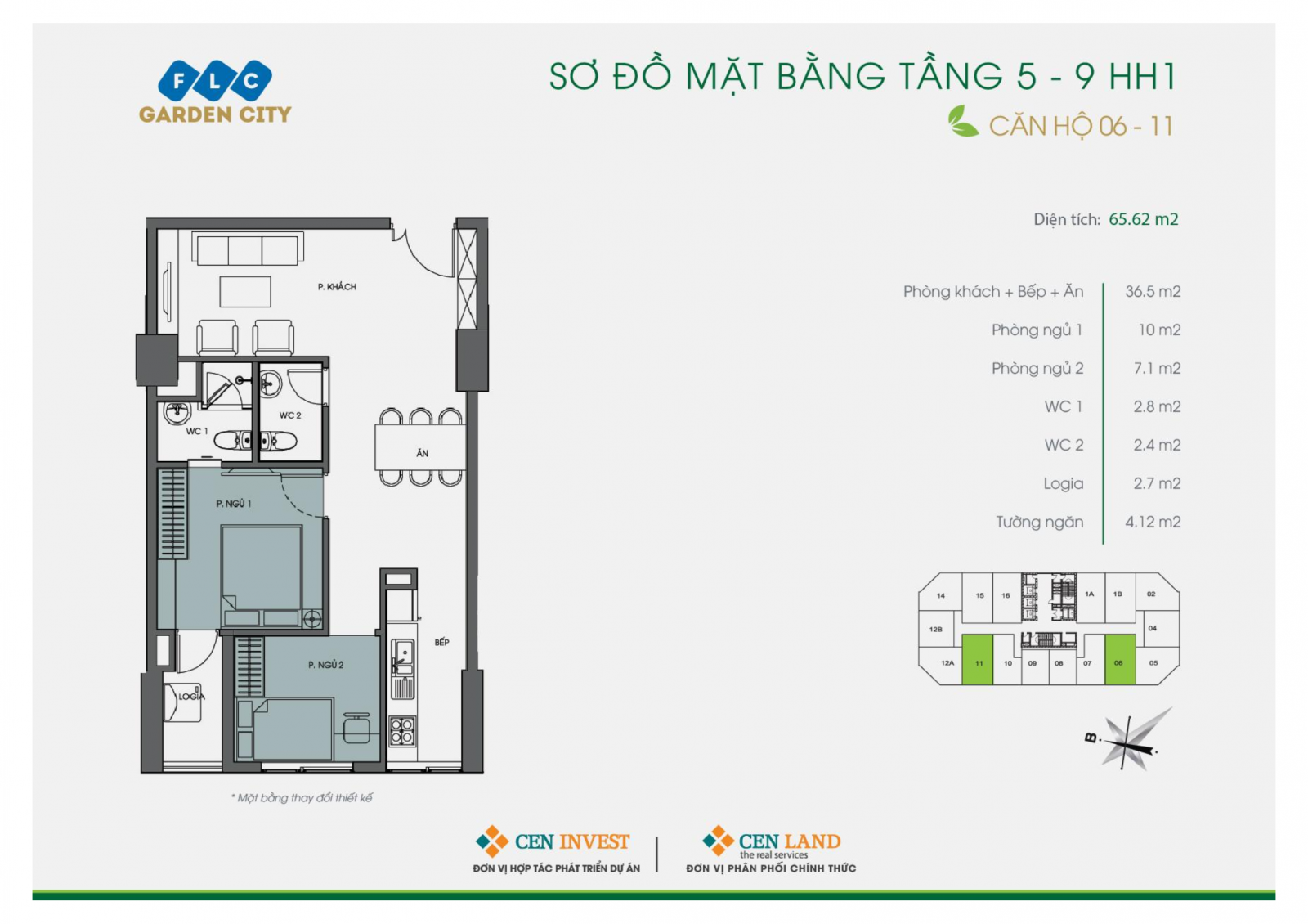 CĂN HỘ 06 - 11