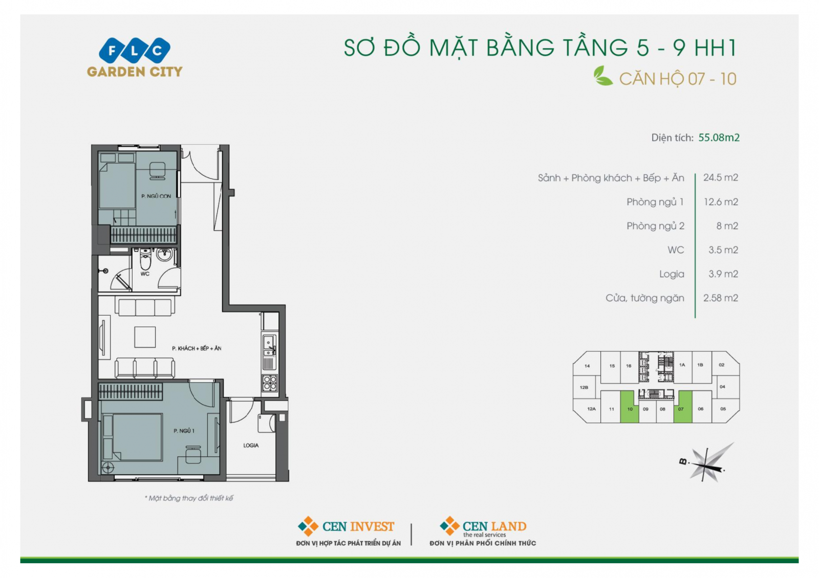 Căn hộ số 07 - 10