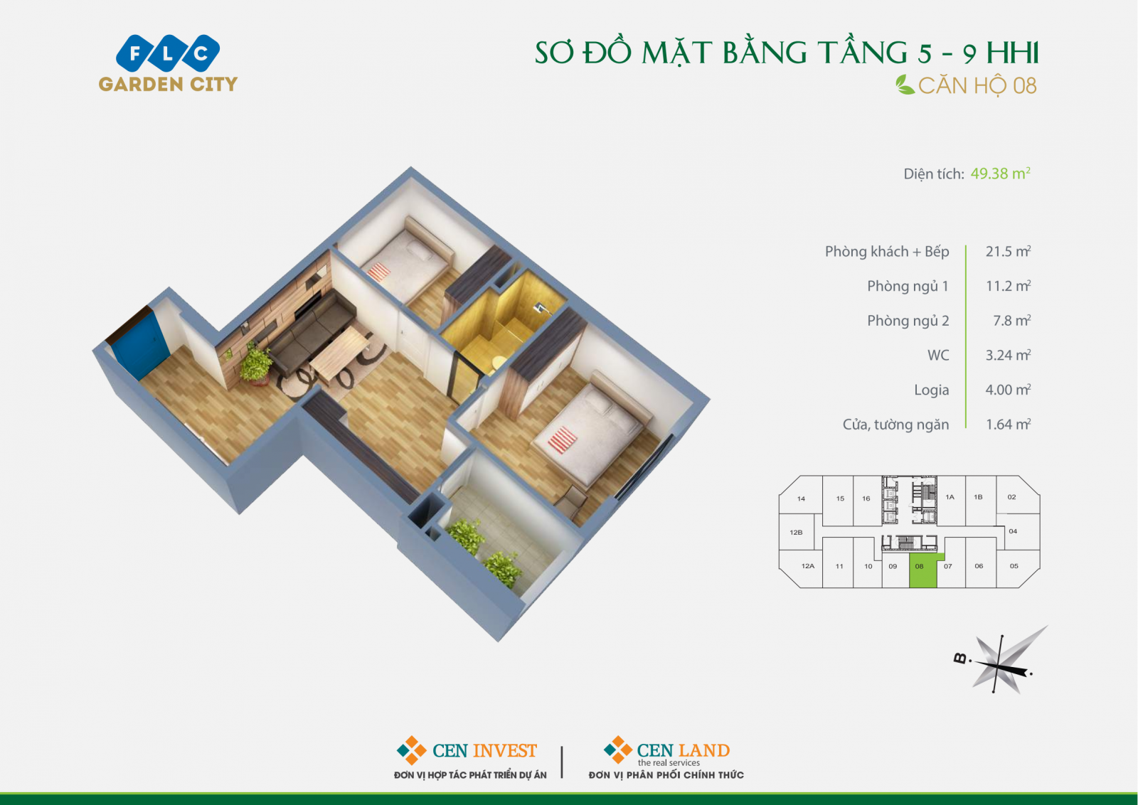 Căn hộ số 08