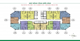 MẶT BẰNG TÒA HH1 - FLC GARDEN CITY ĐẠI MỖ